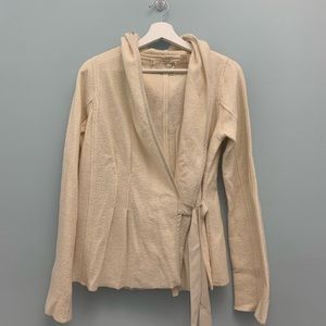 Light Wool Sparrow Hooded Jacket